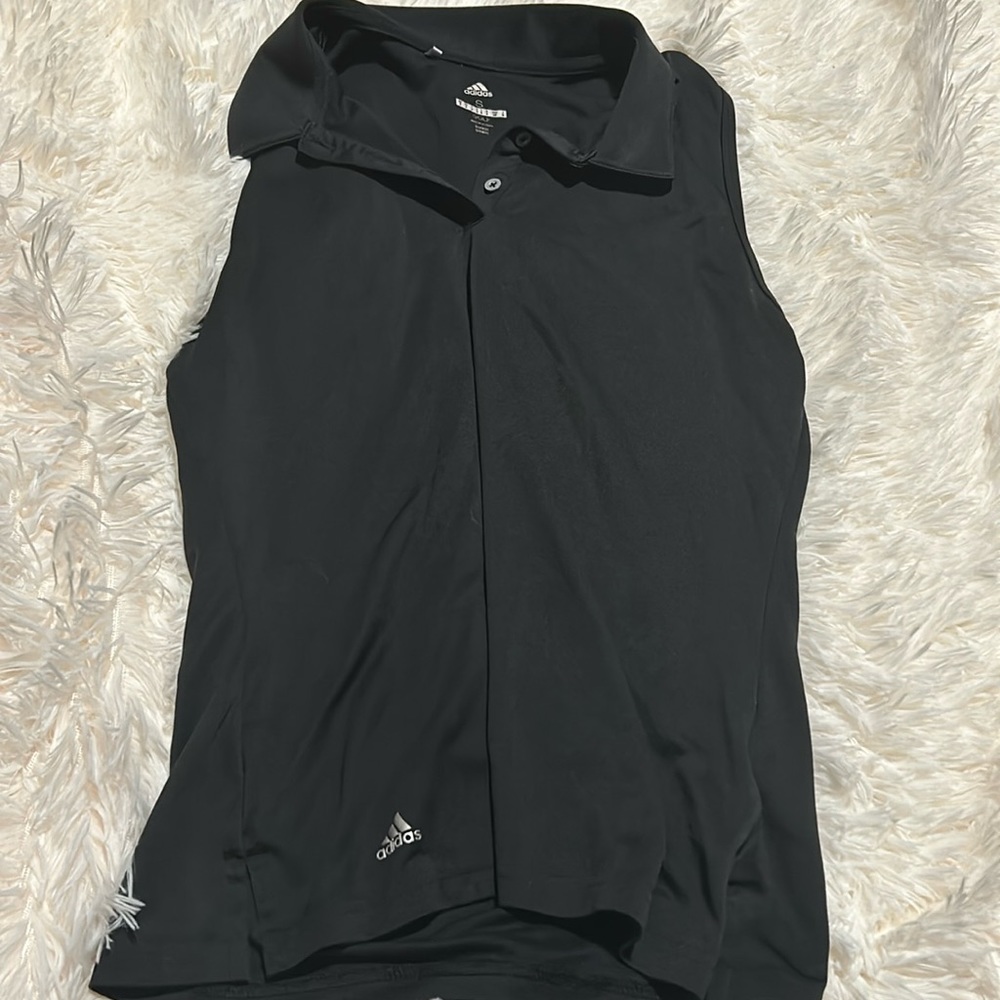 Adidas collared shirt size S
